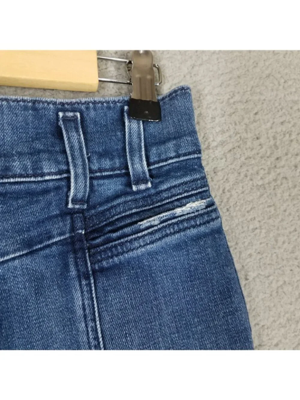 Hudson Jean Shorts Women's 30 Denim Bermuda Organic Stretch 7.5